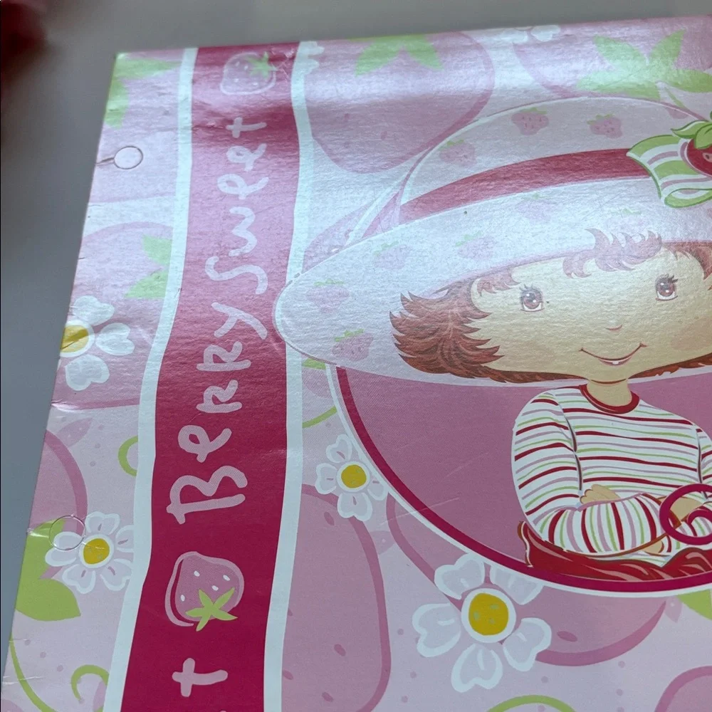 Strawberry Shortcake Folder 2003 Millennial Strawberry Shortcake School Folder